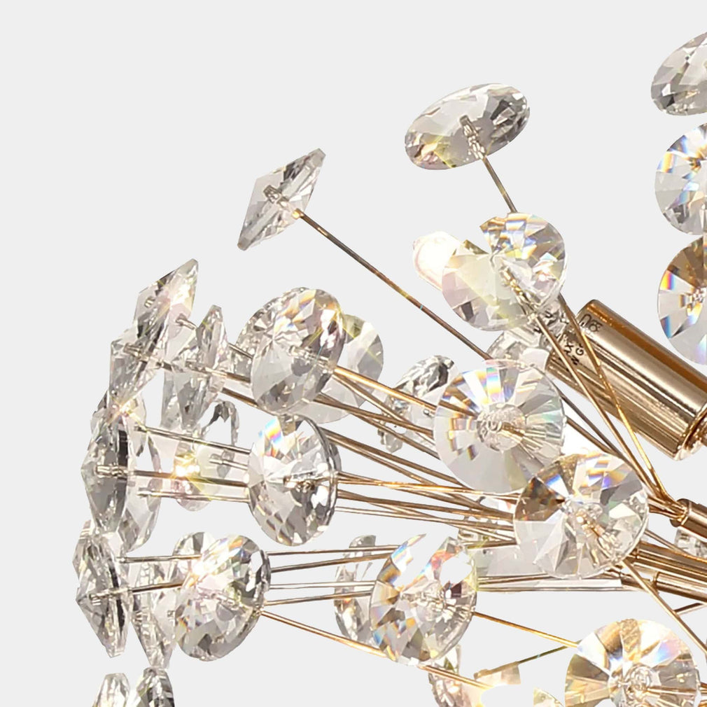 Carris - Crystal Semi Flush