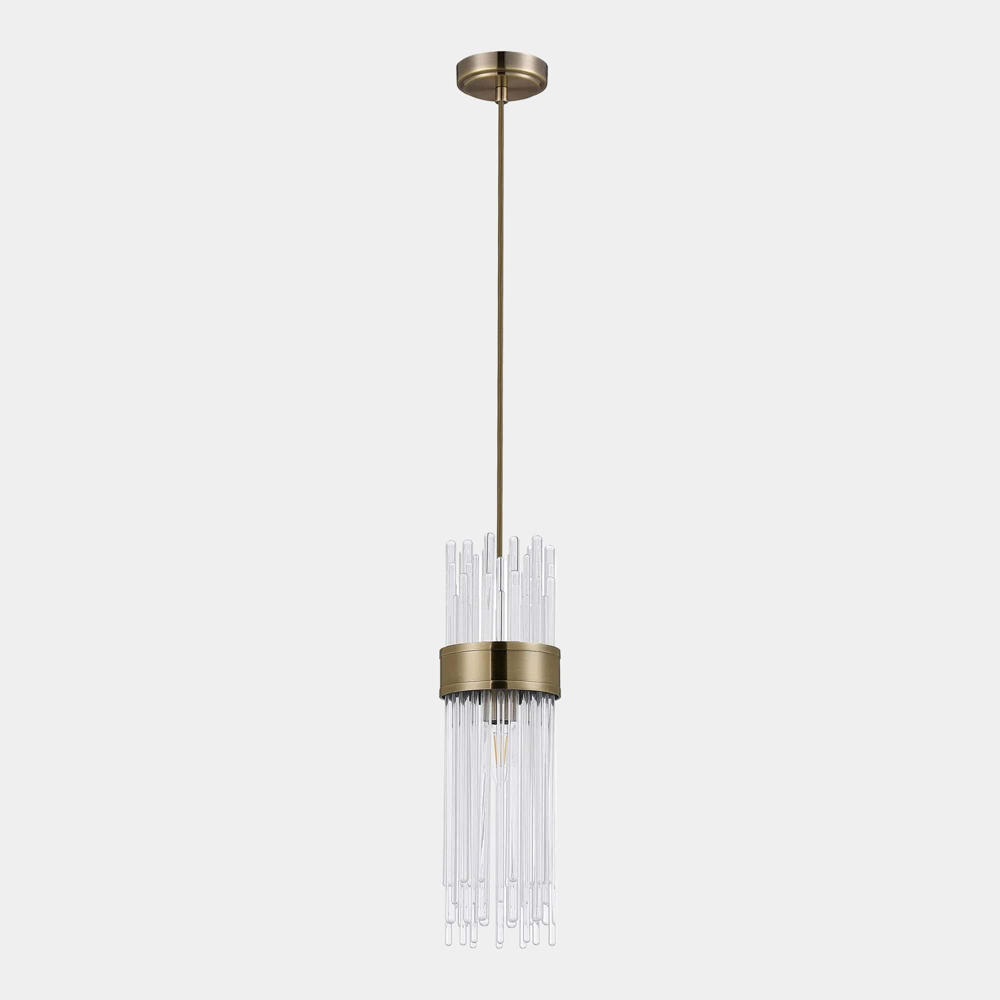 Corby - Antique Brass Pendant