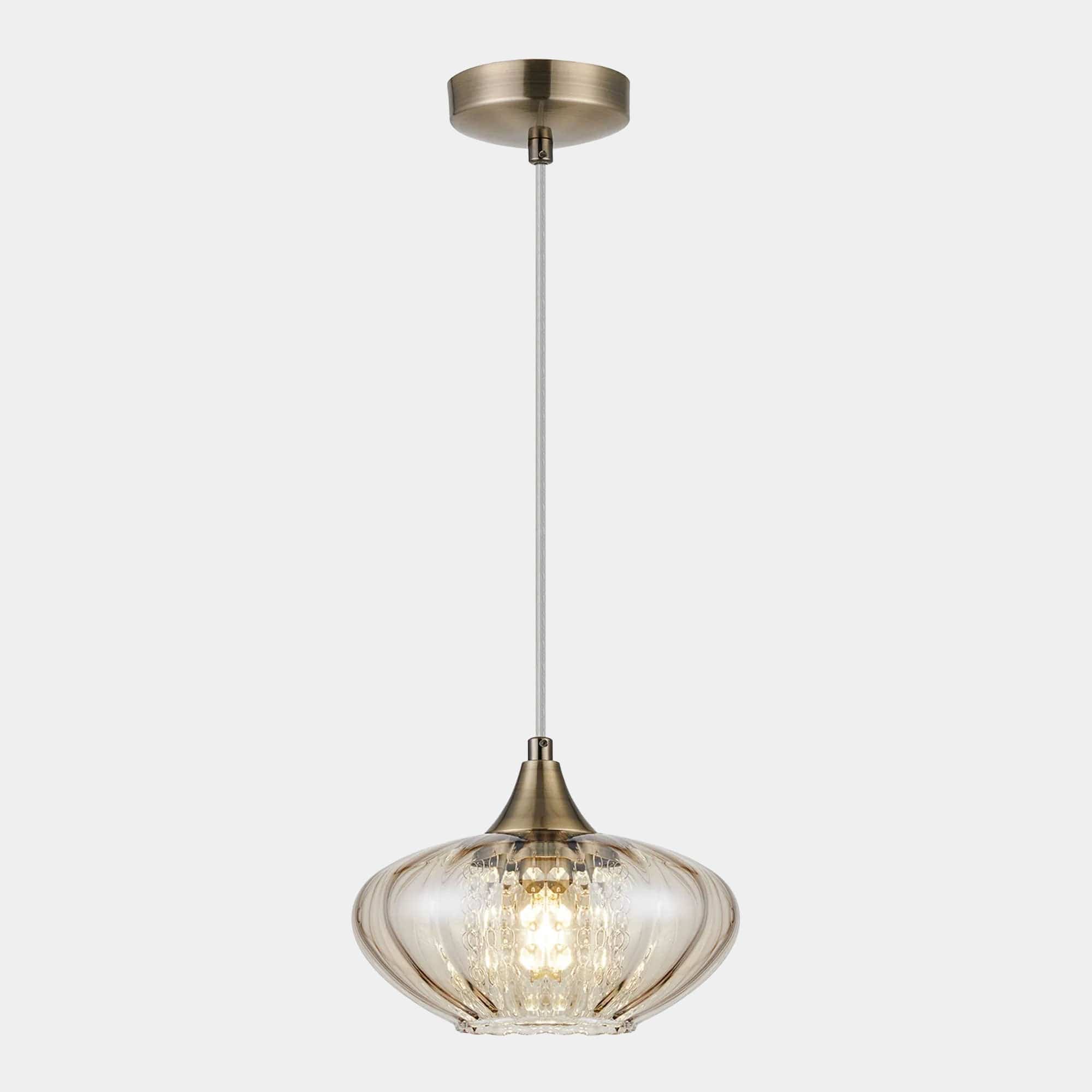 Aydan - Antique Brass Pendant