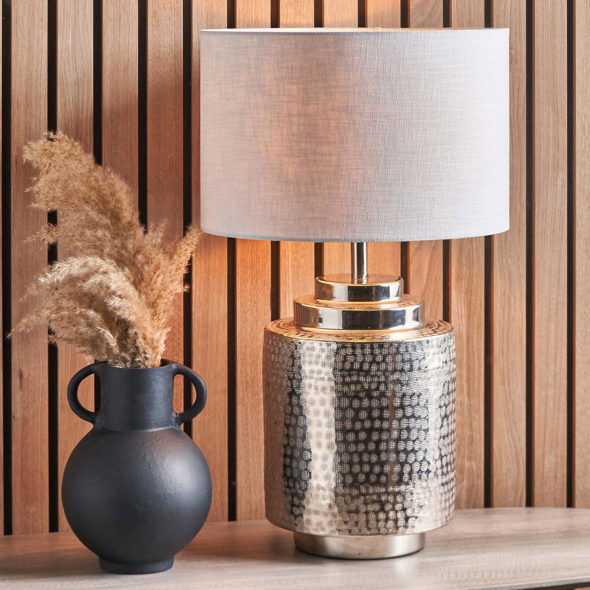 Daron Silver - Table Lamp