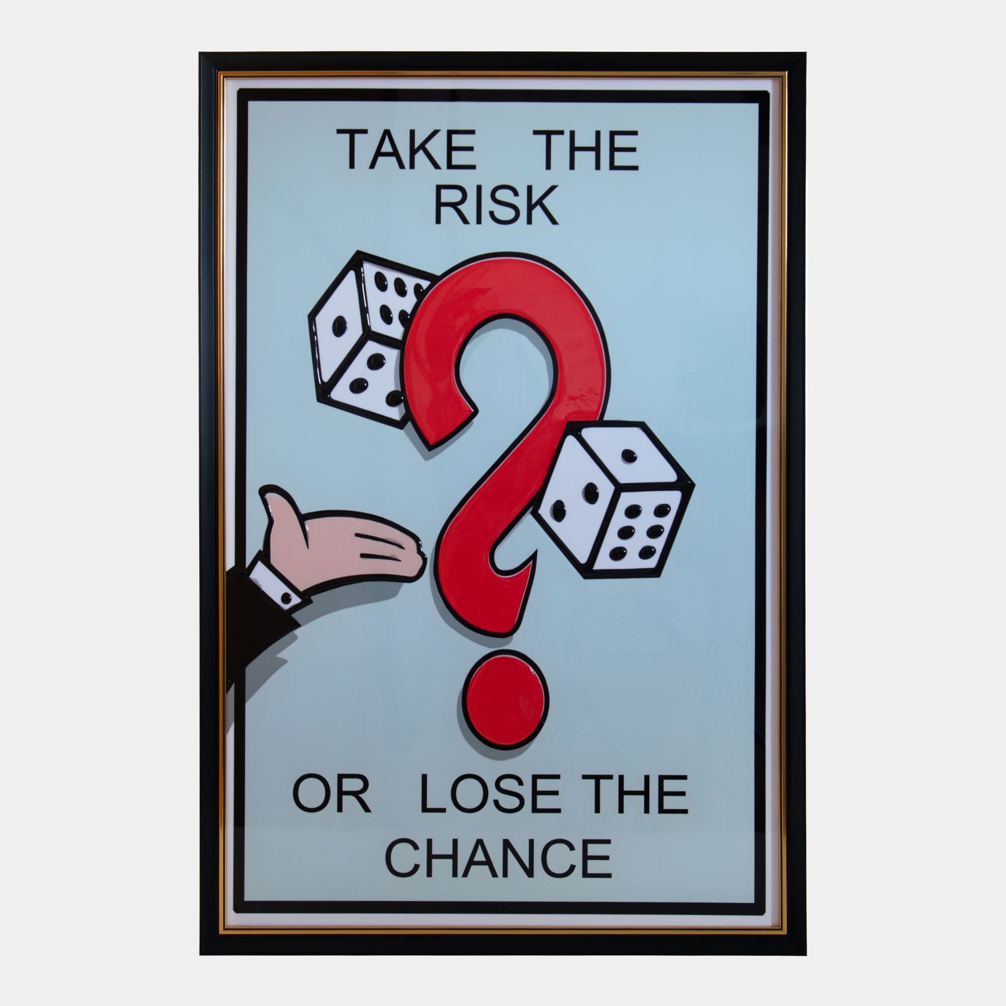 Risk - Inspirational Framed Artwork