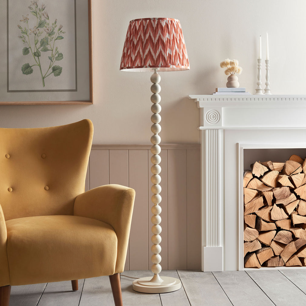 Ellen - Floor Lamp Almond Gloss