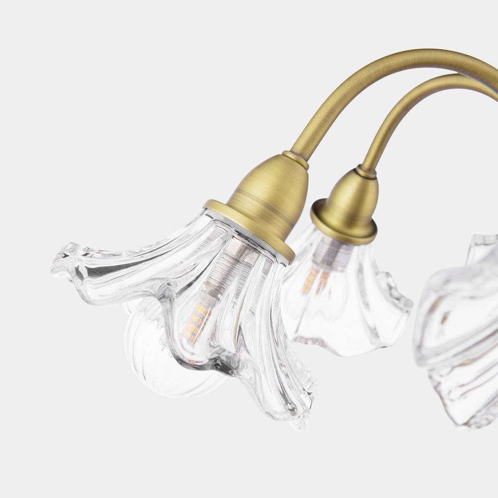Laura Ashley Kerswell - Matt Brass 6 Light