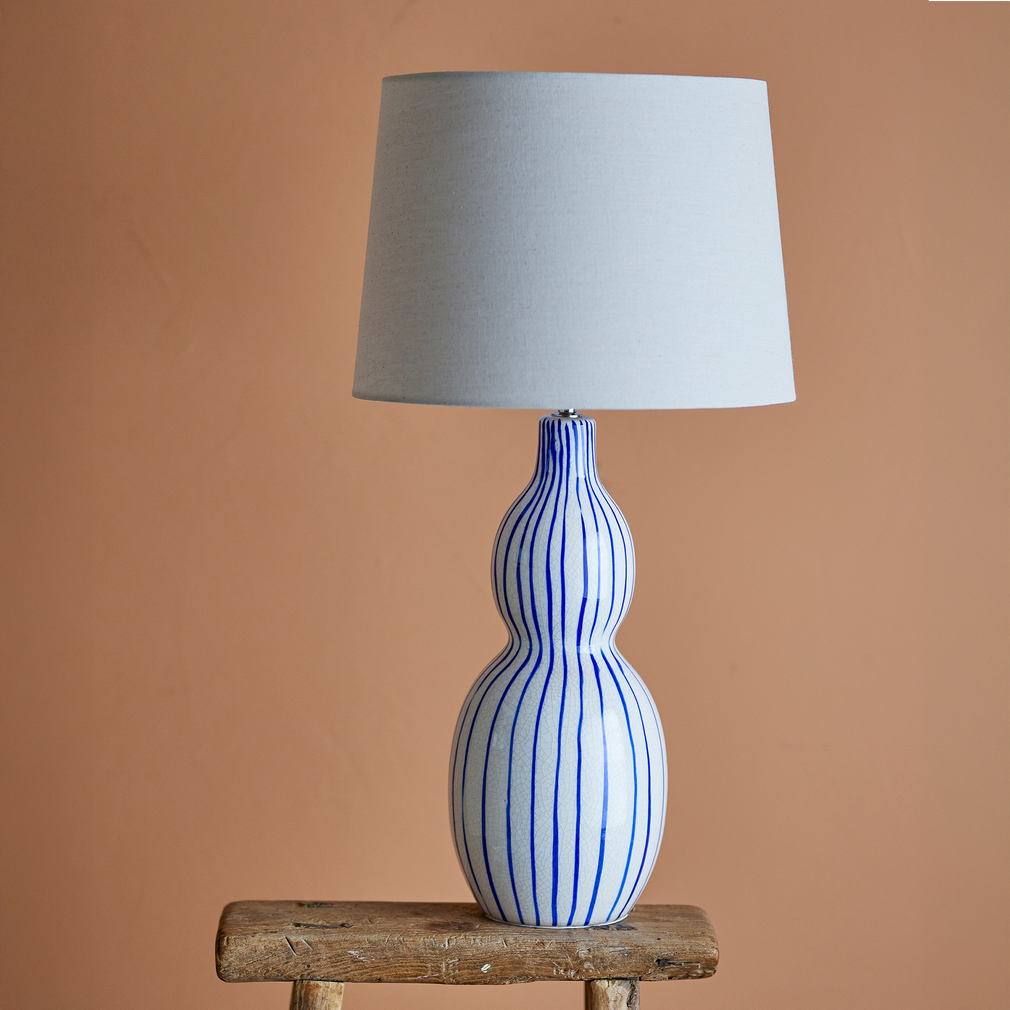 Calabaza - Blue Table Lamp