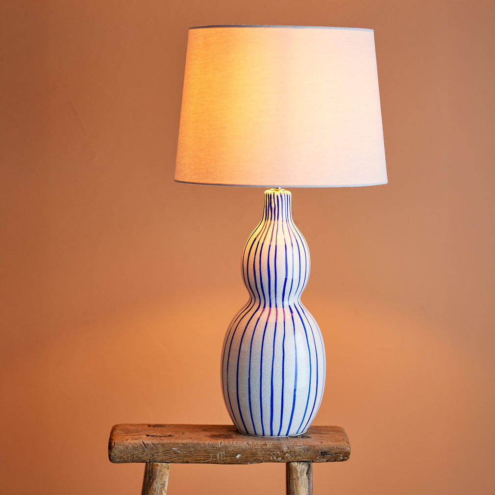 Calabaza - Blue Table Lamp