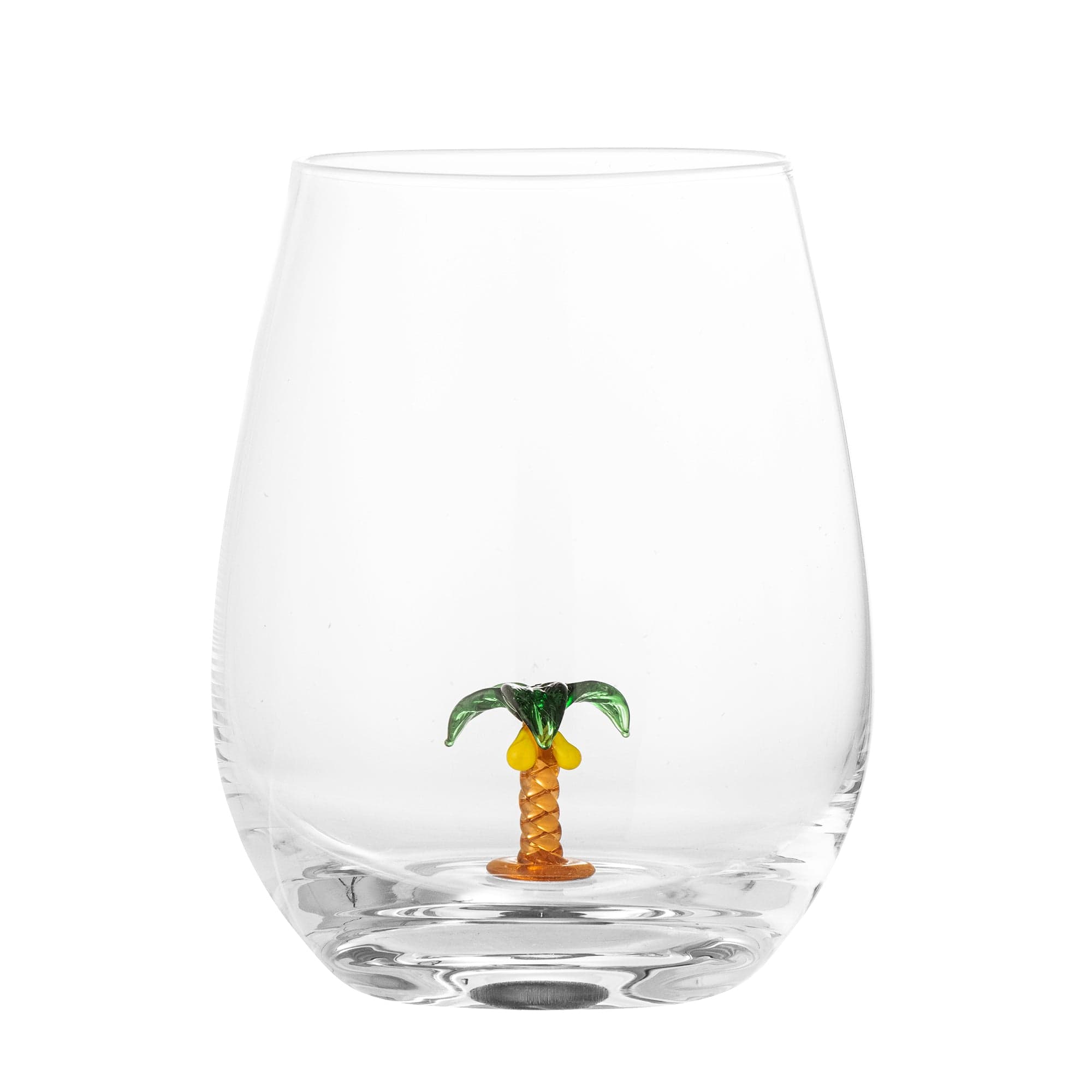 Misa - Palm Tumbler Glass