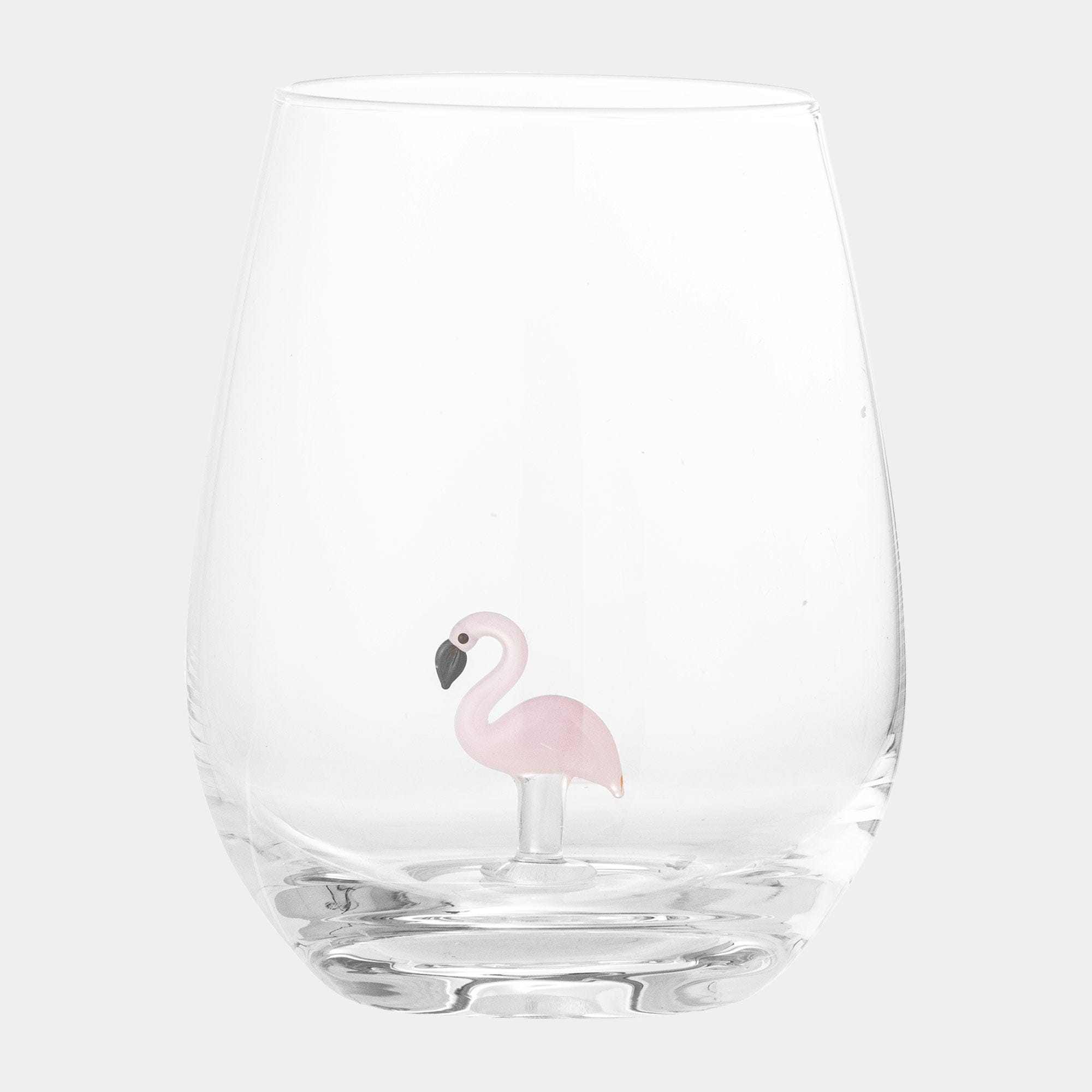 Misa Flamingo Tumbler Glass (BA)