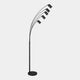 Jacob - Black 5 Floor Lamp
