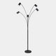 Jacob - Black 5 Floor Lamp