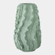 Natika Frill Vase Green Terracotta 37cm (BO)
