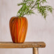 Sunny Vase Orange Glass 22.5cm (BO)