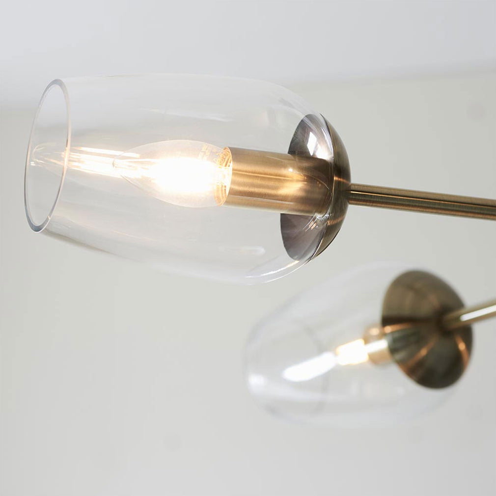 Bezold - 6 pendant Antique Brass