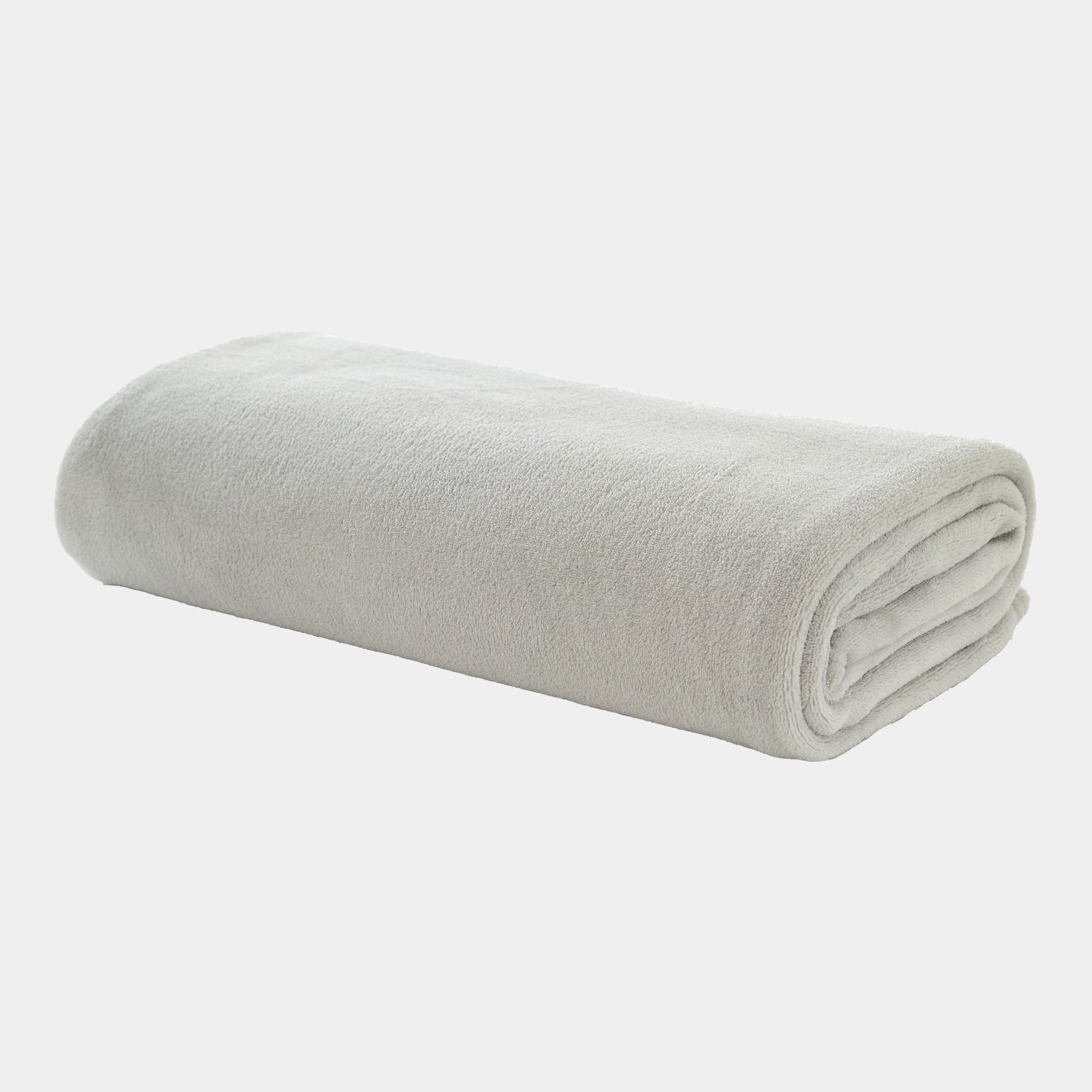 Snuggle Touch-  Light Grey Throw 140x180cm