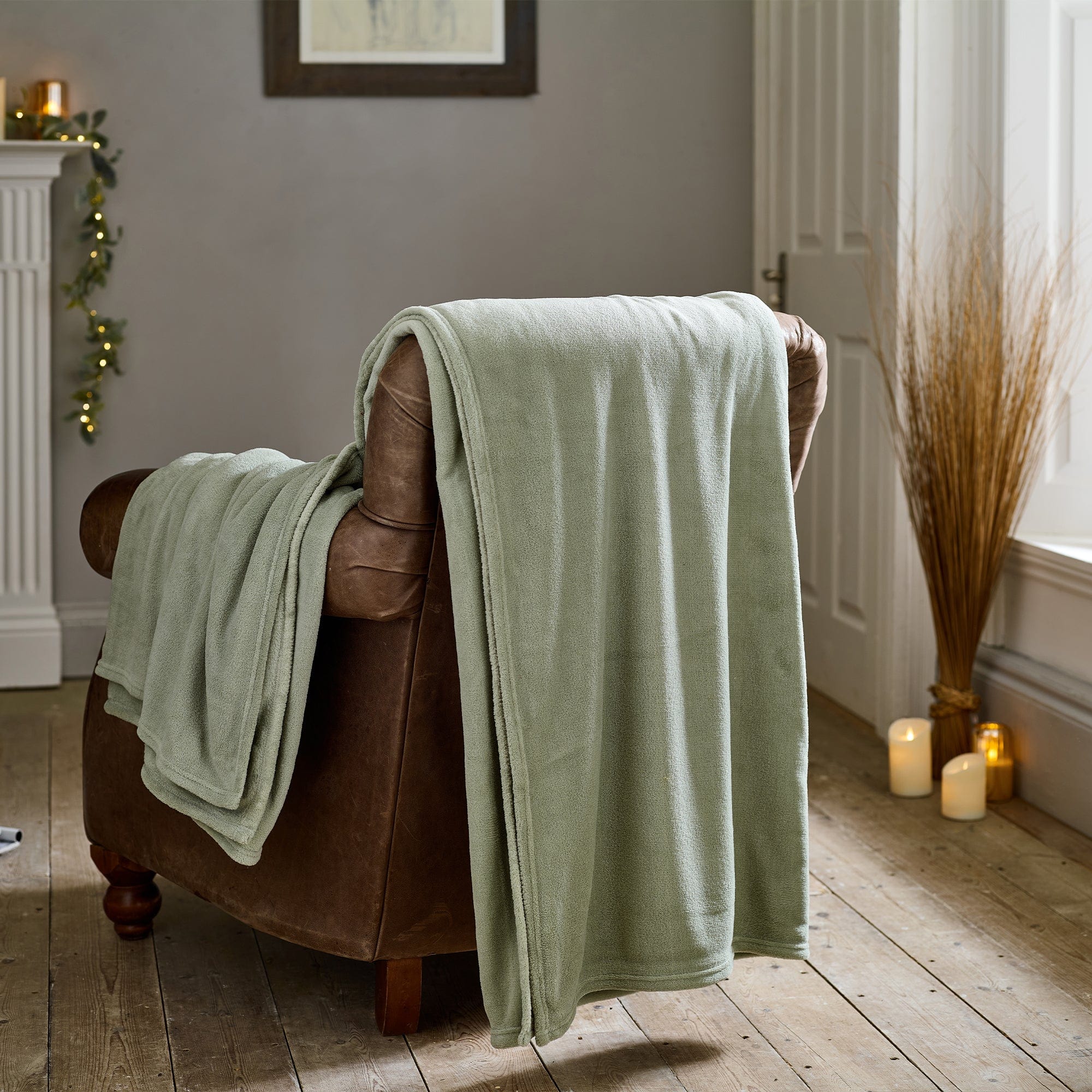 The Big One - Desert Sage Throw 230x270cm