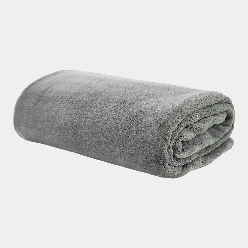 Coco Touch - Grey Throw 140x180cm