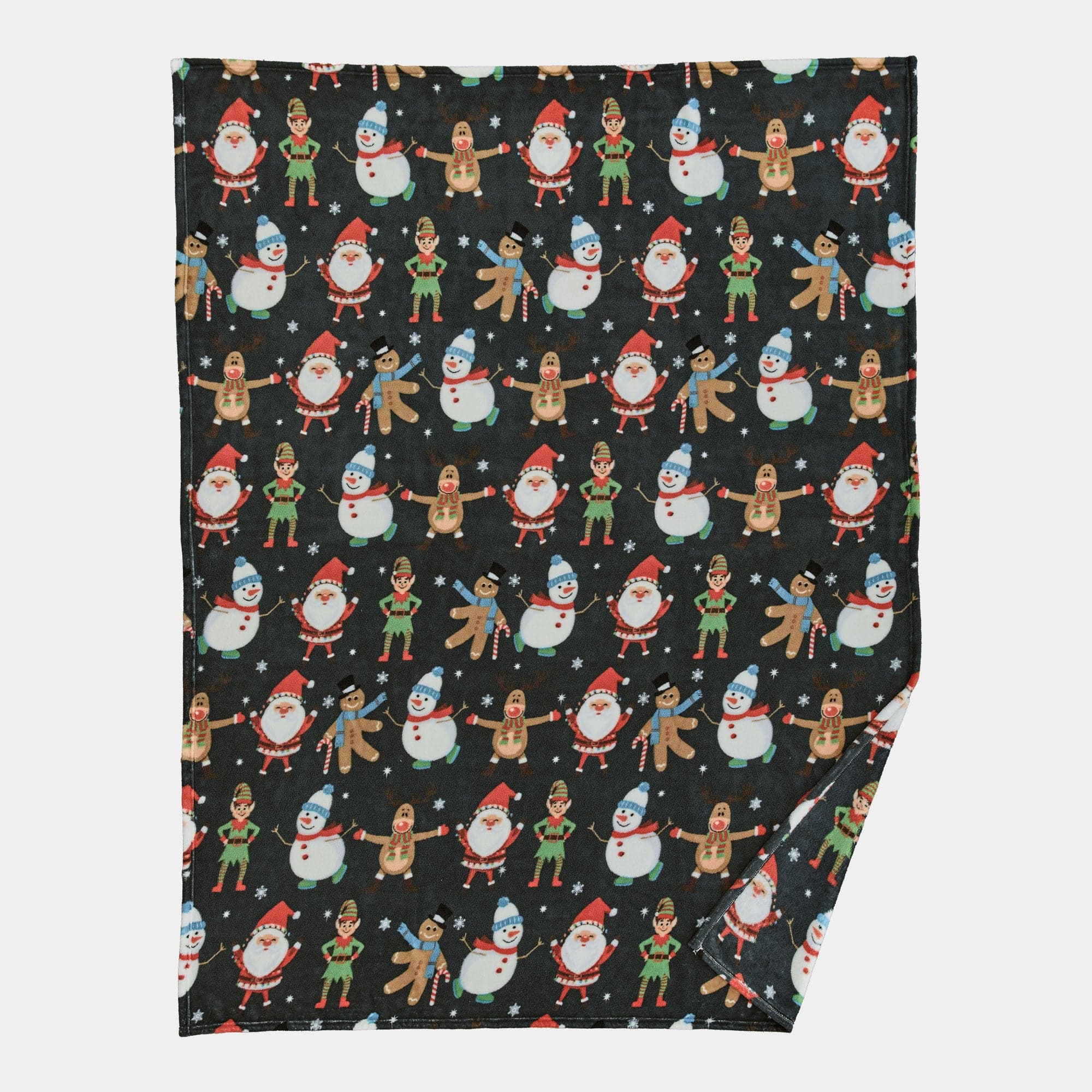 Christmas Dancers - Green Throw 140x180cm