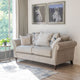 Wimbourne - Pillow Back 3 Seat Sofa In Fabric Grade D