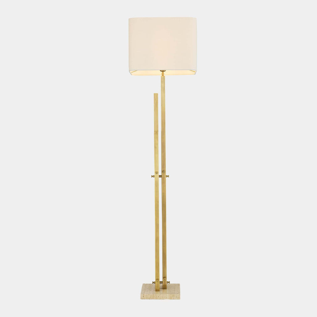 Eichholtz Destino - Vintage Brass Floor Lamp
