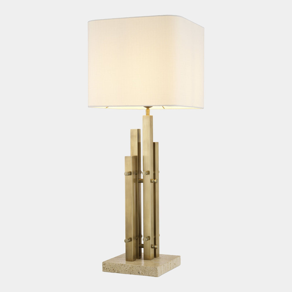 Eichholtz Destino - Vintage Brass Table Lamp