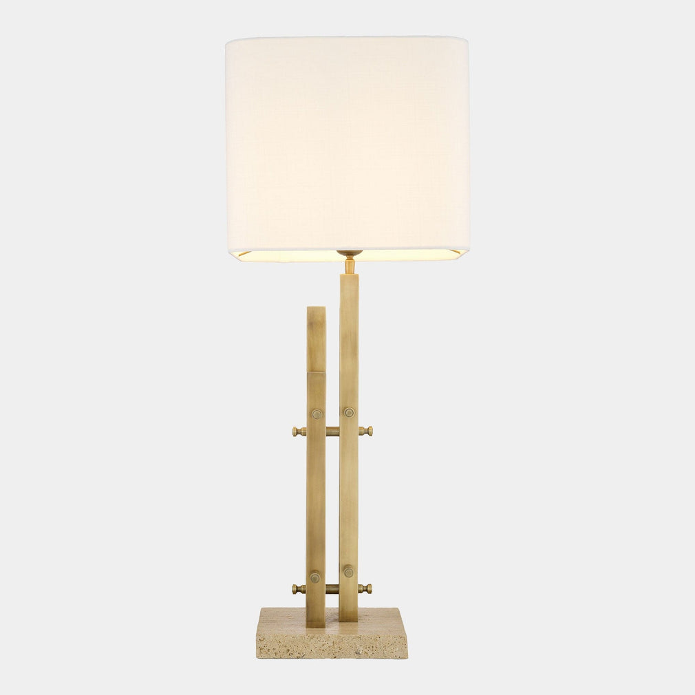 Eichholtz Destino - Vintage Brass Table Lamp