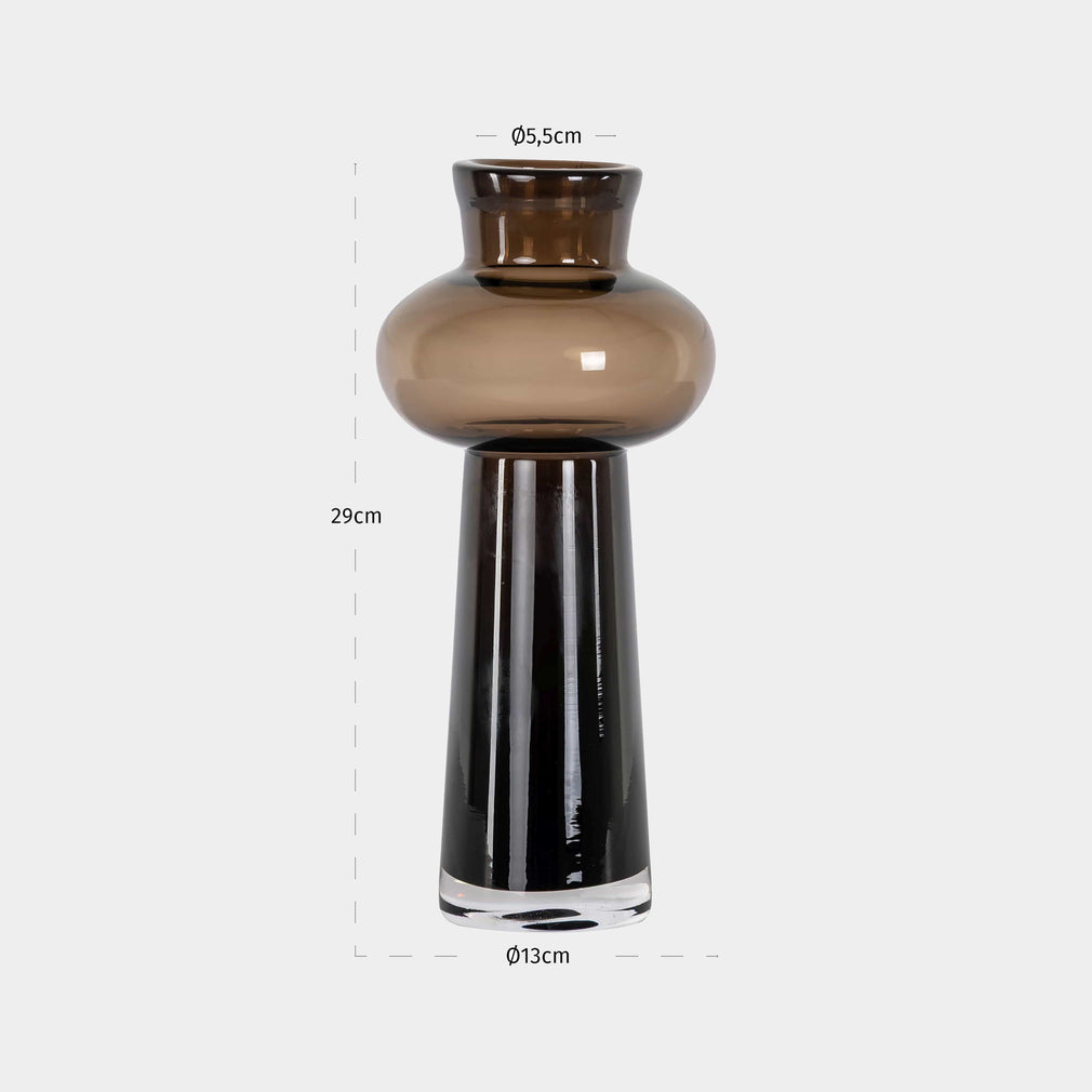 Jamey - Brown Vase, Small