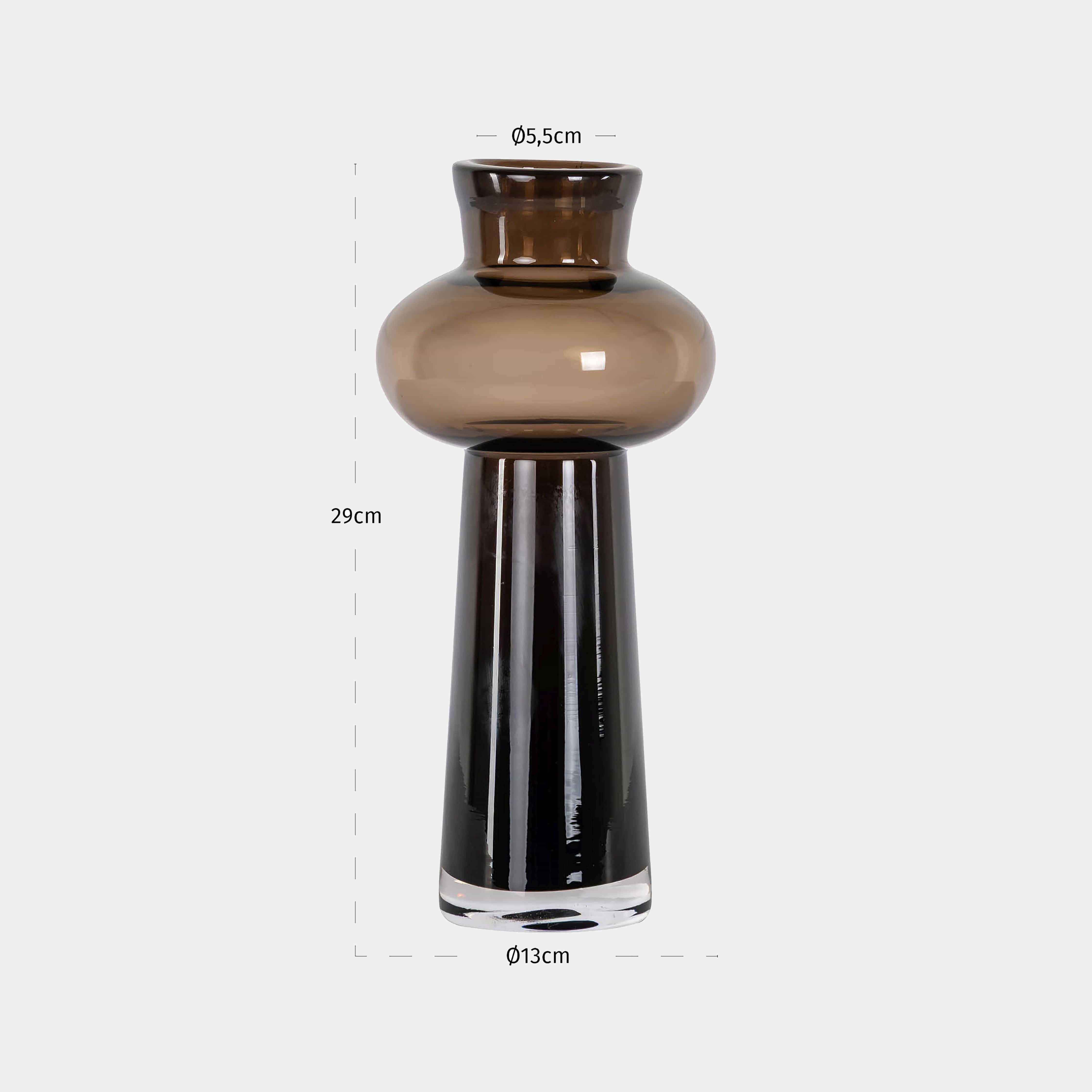 Jamey - Brown Vase, Small