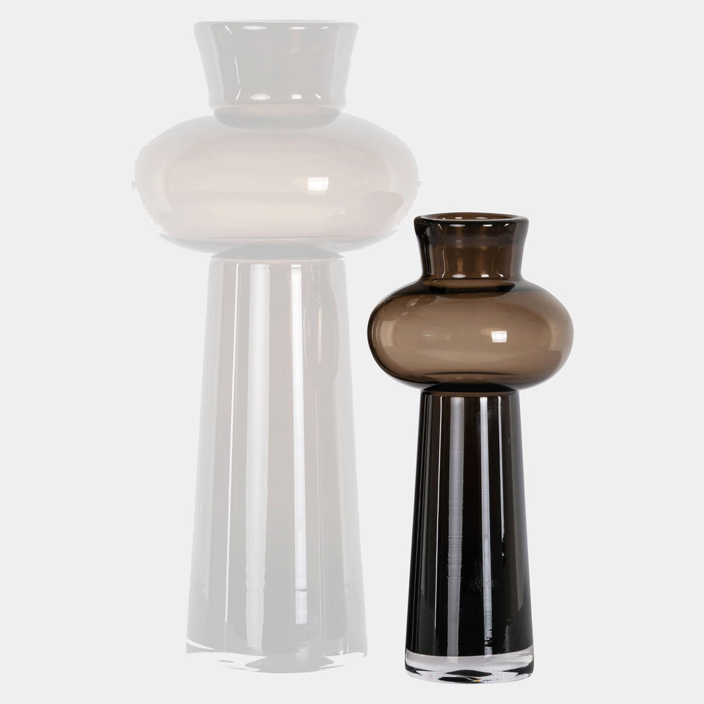 Jamey - Brown Vase, Small