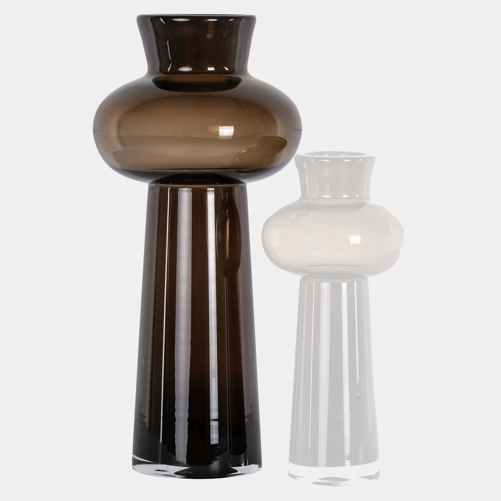Jamey - Brown Vase, Large