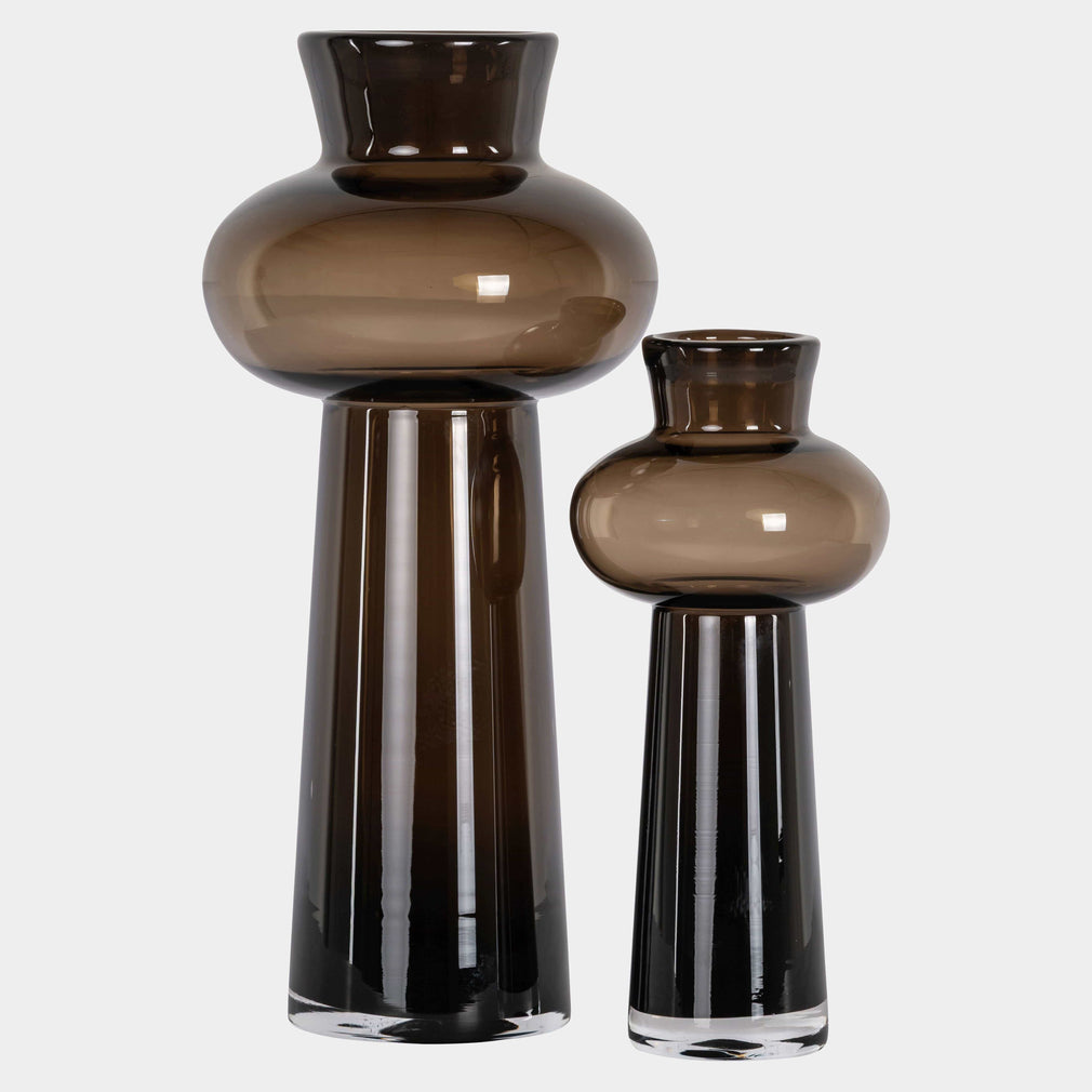 Jamey - Brown Vase, Large