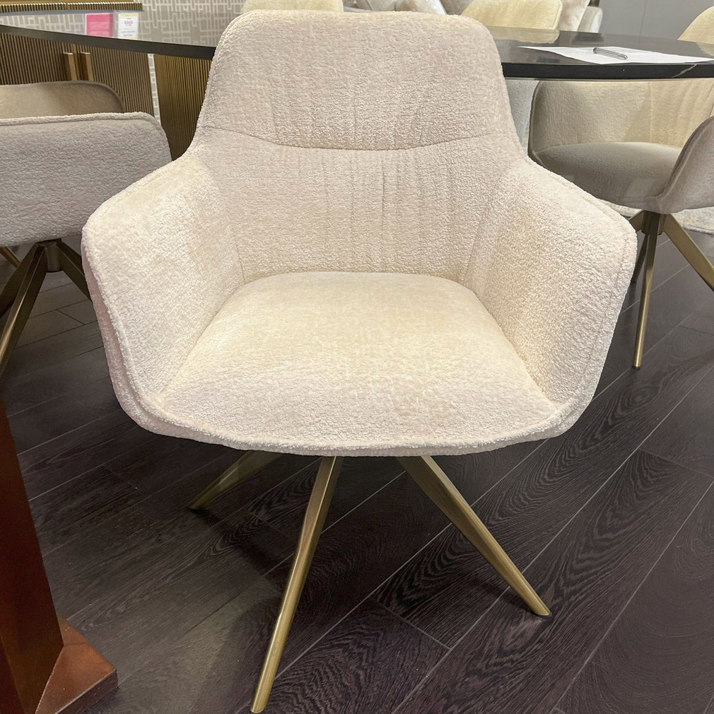 Braxton 235cm Oval Dining Table With Set Of 6 Mila Chairs