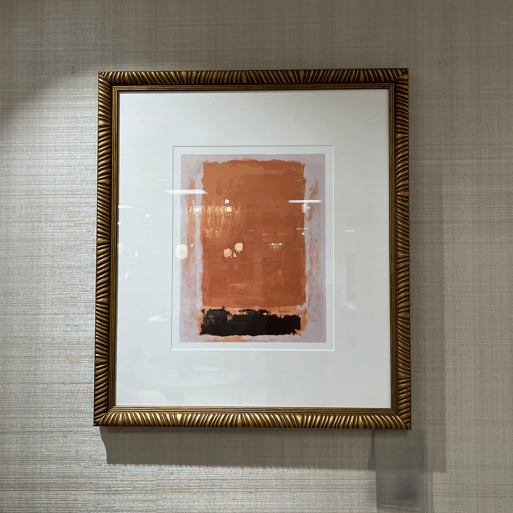 Set Of 2 Prints - Clément Garnier - Antique Golden Frame