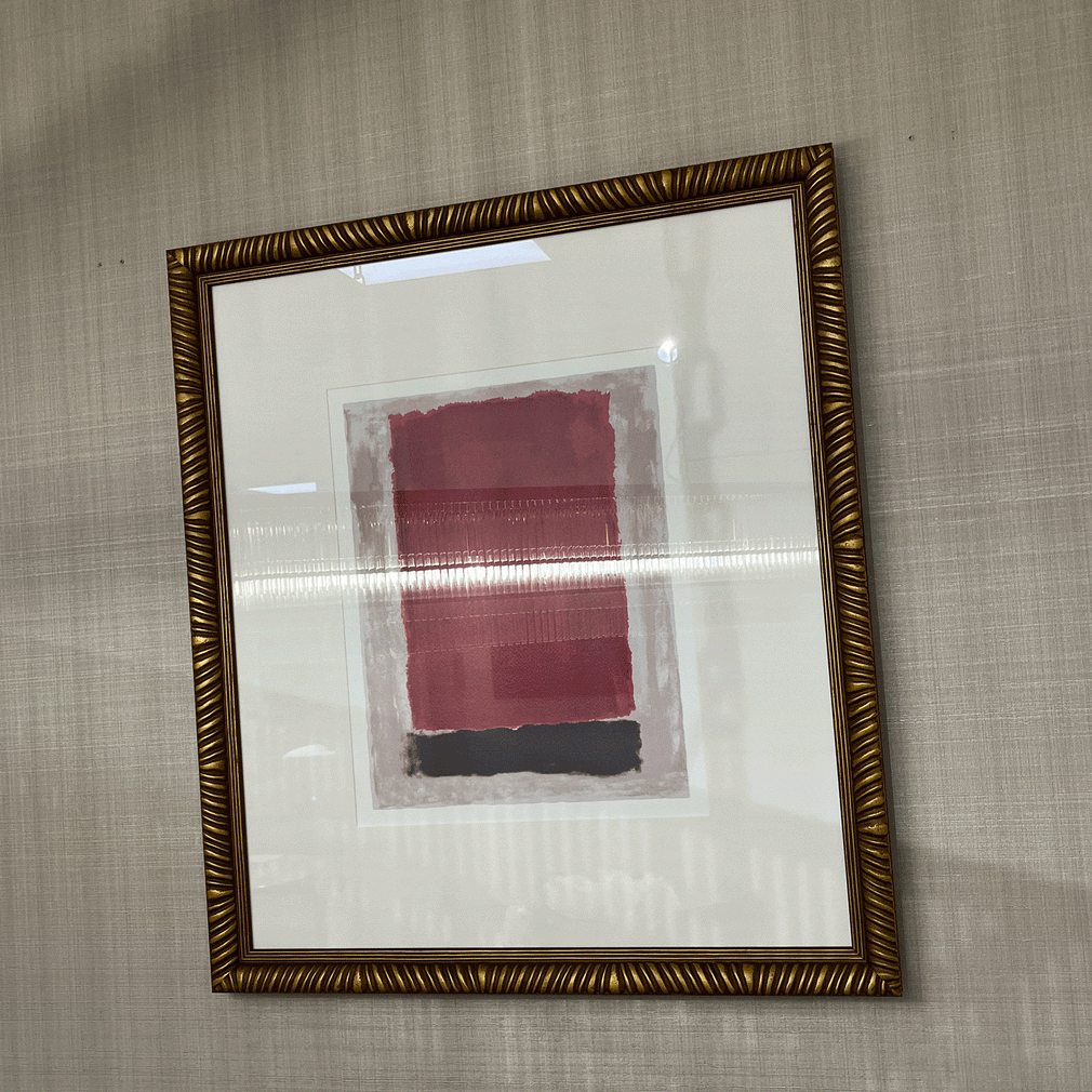 Set Of 2 Prints - Clément Garnier - Antique Golden Frame