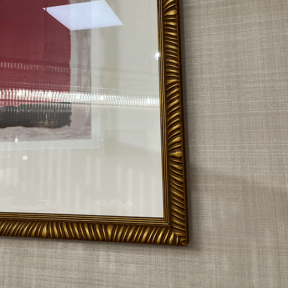 Set Of 2 Prints - Clément Garnier - Antique Golden Frame