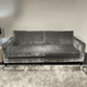 Renoir Grand Sofa - Item As Pictured In Heritage Silver  With Ebony Feet
