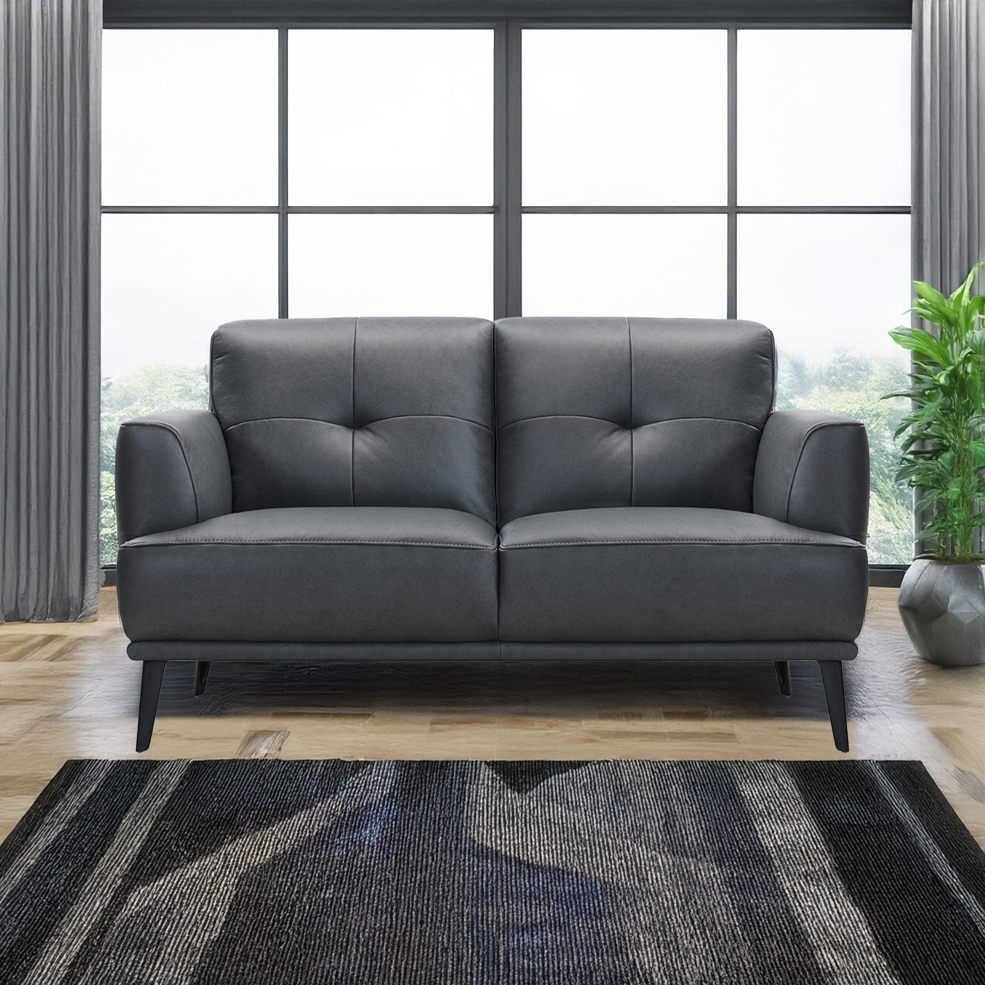 Barbican - Chair In Full Leather Cat 15 H/H