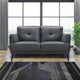 Barbican - Footstool In Full Leather Cat 15 H/H