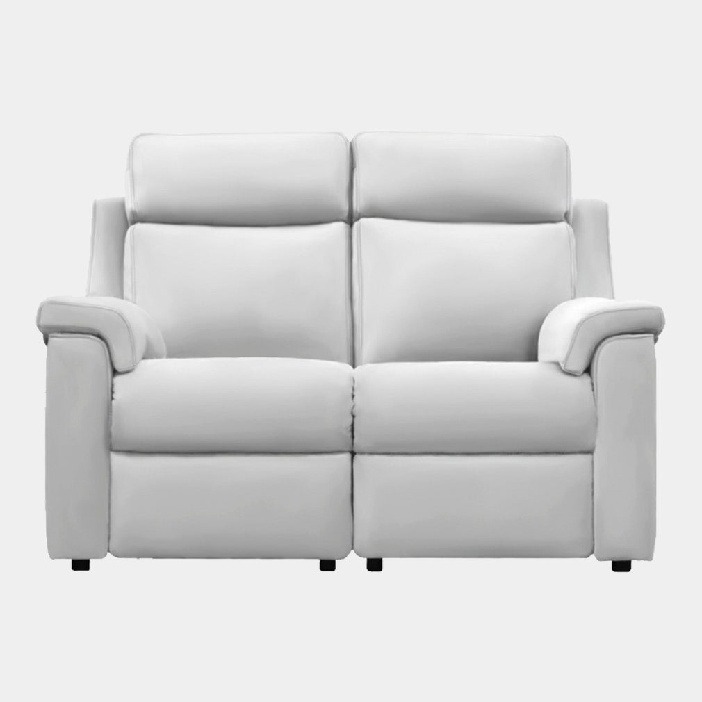Parker Knoll Arizona - 2 Seat Sofa Double Power Recliners Button Switches Single Motor Leather