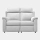 Parker Knoll Arizona - 2 Seat Sofa Double Power Recliners Button Switches Single Motor Leather