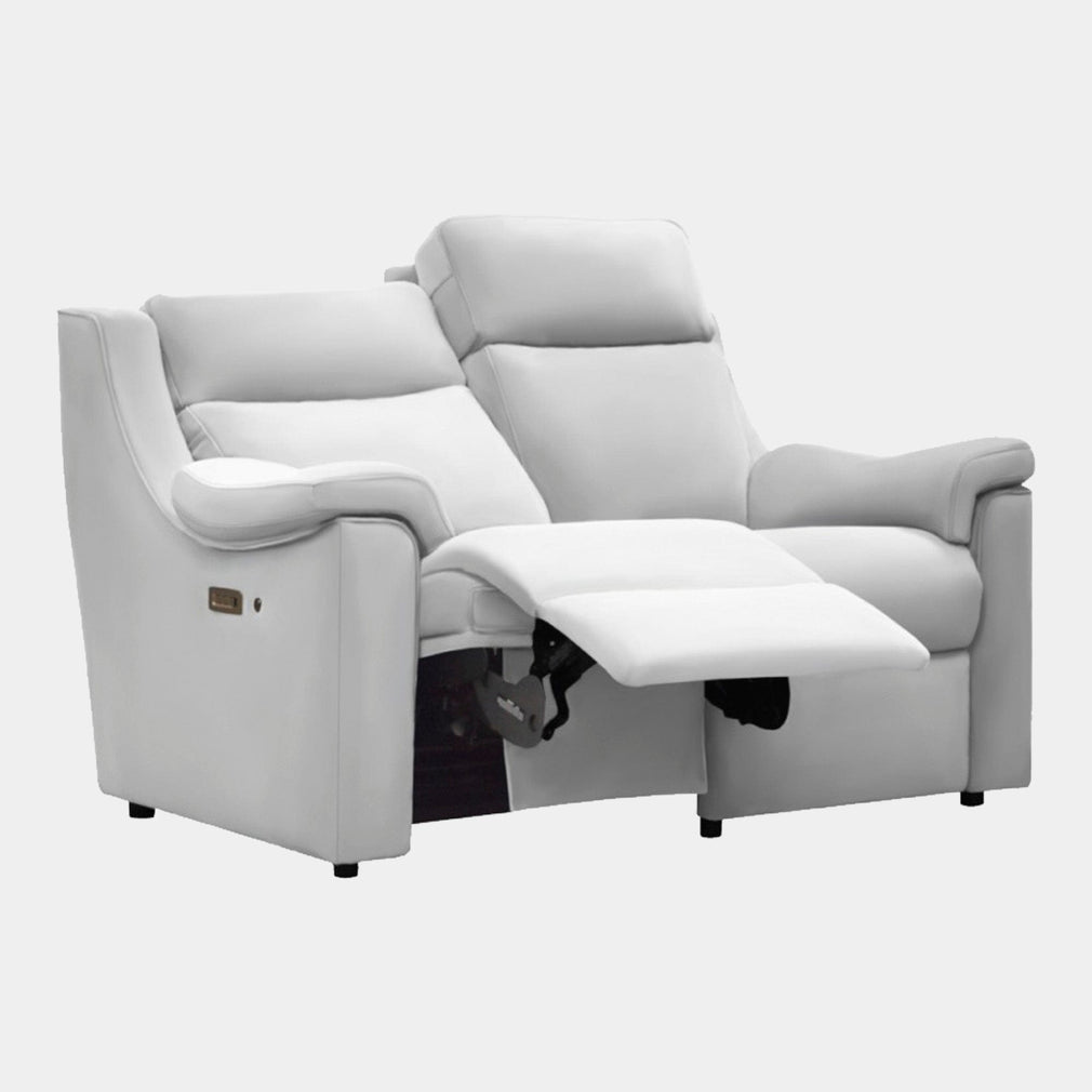 Parker Knoll Arizona - 2 Seat Sofa Double Power Recliners Button Switches Single Motor Leather