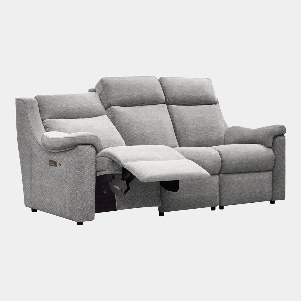 Parker Knoll Arizona - 3 Seat Sofa Power Plus Recliners With Adj Headrest & Lumbar Fabric