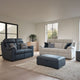 Parker Knoll Arizona - 3 Seat Sofa Power Plus Recliners Heated Seats, Adj Headrest, Lumbar Fabric