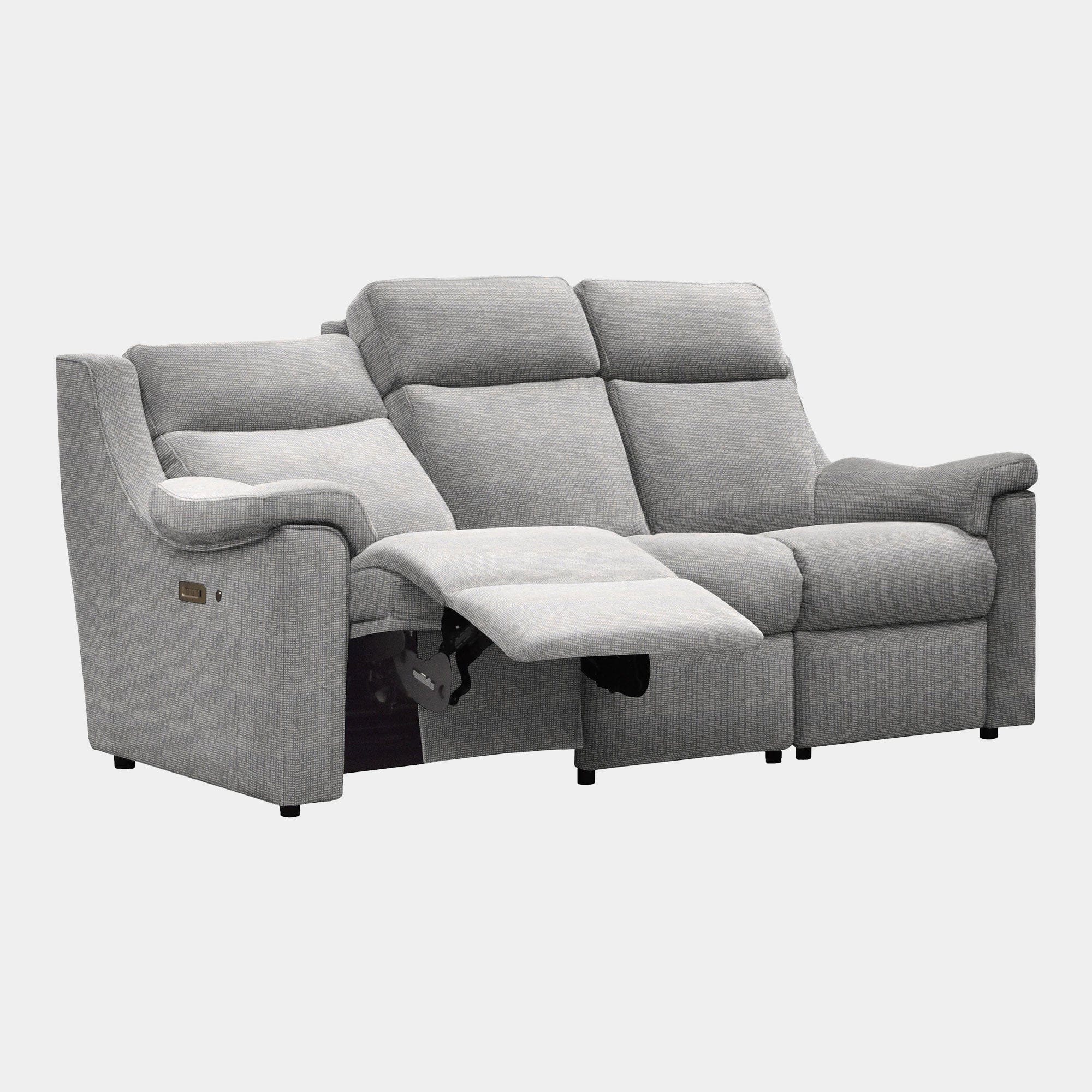 Parker Knoll Arizona - 3 Seat Sofa Power Plus Recliners Heated Seats, Adj Headrest, Lumbar Fabric