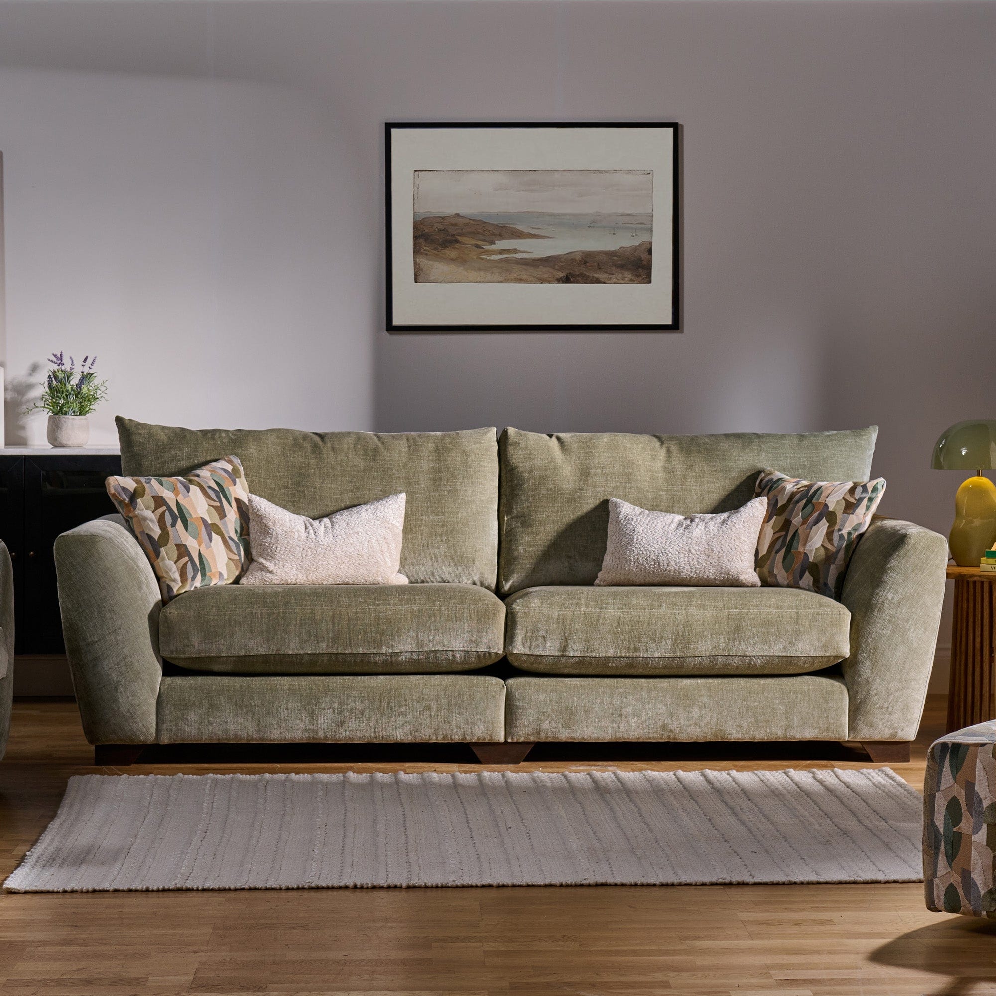 4 Seat Sofa In Fabric Grade D