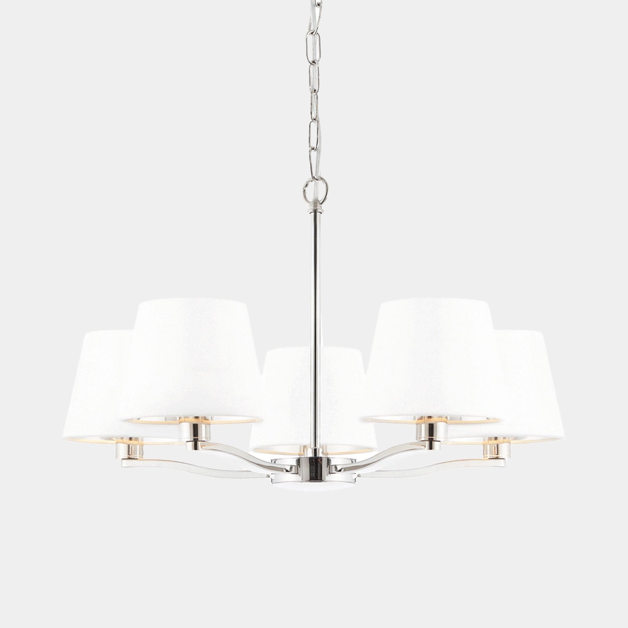 Everett - 5 Pendant Nickel