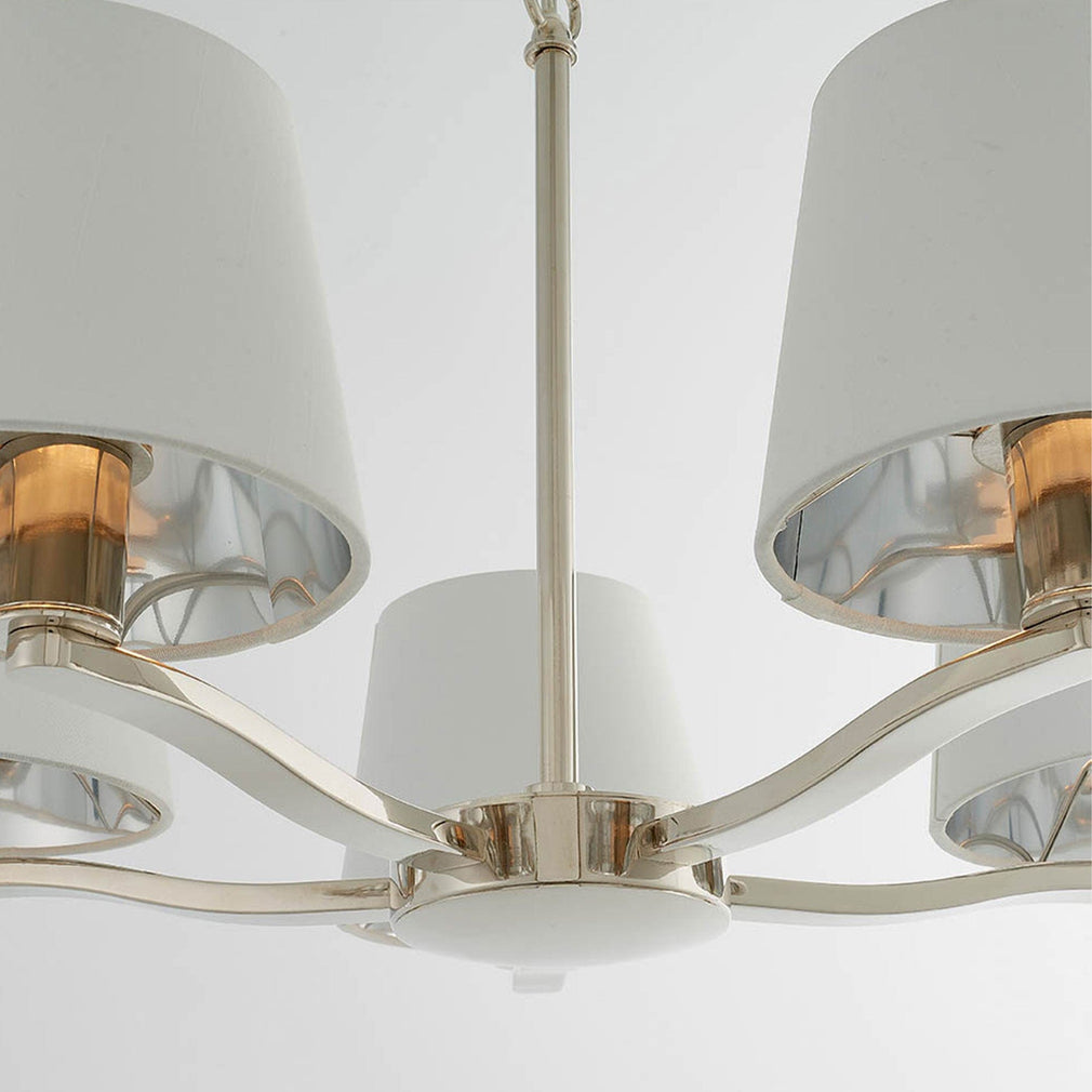 Everett - 5 Pendant Nickel