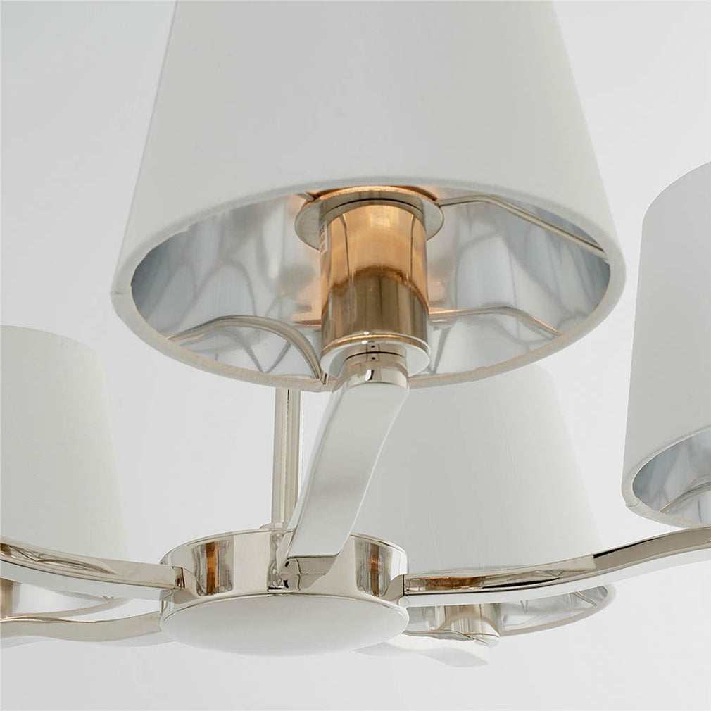 Everett - 5 Pendant Nickel