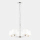 Everett - 5 Pendant Nickel
