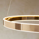 Agen -  LED Ring  Pendant Gold