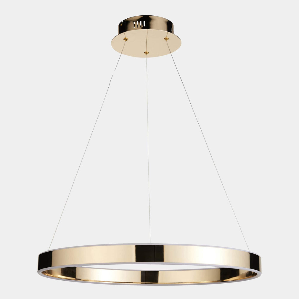 Agen -  LED Ring  Pendant Gold