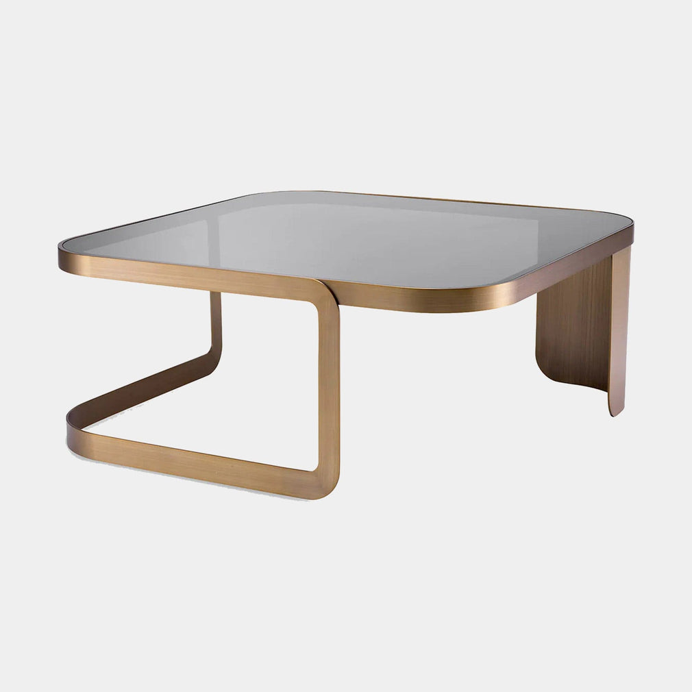 Eichholtz Numa  Coffee Table In Brushed Brass